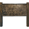 Lima Sawn Headboard with Iron & Jacobean Stain - Queen