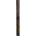 Lima Live Edge Headboard with Jacobean Stain - Twin