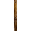 Lima Sawn Headboard with Iron & Provincial Stain - Twin