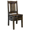 Lima Live Edge 18 Inch Dining Side Chair