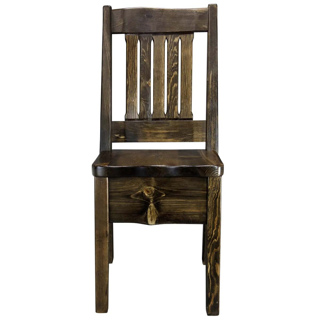 Lima Live Edge 18 Inch Dining Side Chair