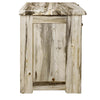 Lima Live Edge 30 Inch Nightstand - Clear Lacquer