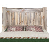 Lima Live Edge Bed with Clear Lacquer - Cal King