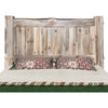 Lima Live Edge Bed with Clear Lacquer - Full