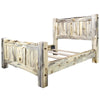 Lima Live Edge Bed with Clear Lacquer - King