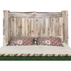 Lima Live Edge Bed with Clear Lacquer - King