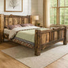 Lima Live Edge Bed with Provincial Stain - King
