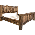 Lima Live Edge Bed with Provincial Stain - King
