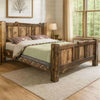Lima Live Edge Bed with Provincial Stain - Queen