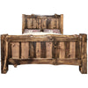 Lima Live Edge Bed with Provincial Stain - Queen