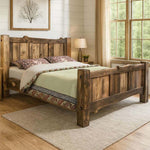 Lima Live Edge Bed with Provincial Stain - Twin