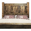 Lima Sawn Bed with Iron & Provincial Stain - Twin