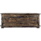 Lima Live Edge 4 Foot Blanket Chest - Jacobean Stain