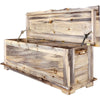 Lima Live Edge 4 Foot Blanket Chest - Clear Lacquer