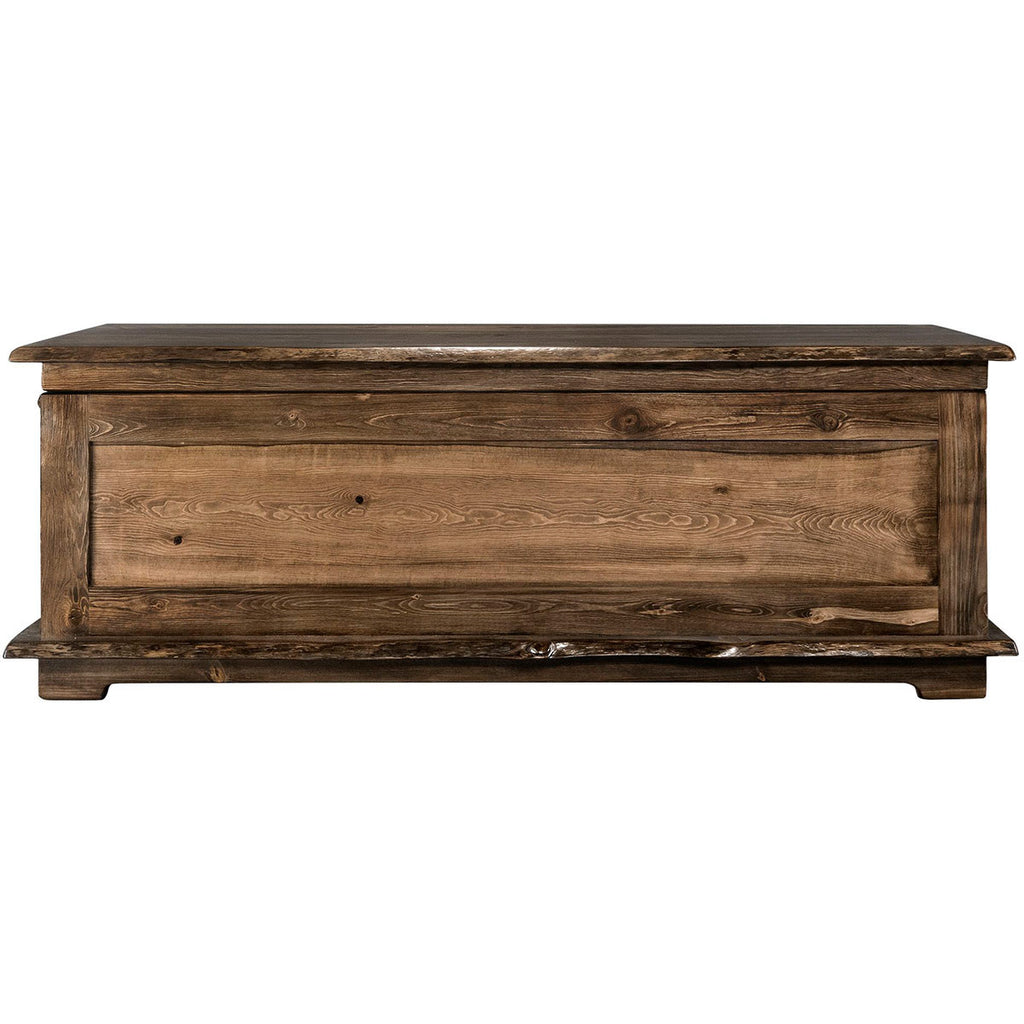 Lima Live Edge 4 Foot Blanket Chest - Provincial Stain