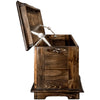 Lima Live Edge 4 Foot Blanket Chest - Provincial Stain