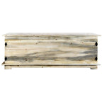 Lima Sawn 4 Foot Blanket Chest - Clear Lacquer