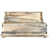 Lima Sawn 4 Foot Blanket Chest - Clear Lacquer