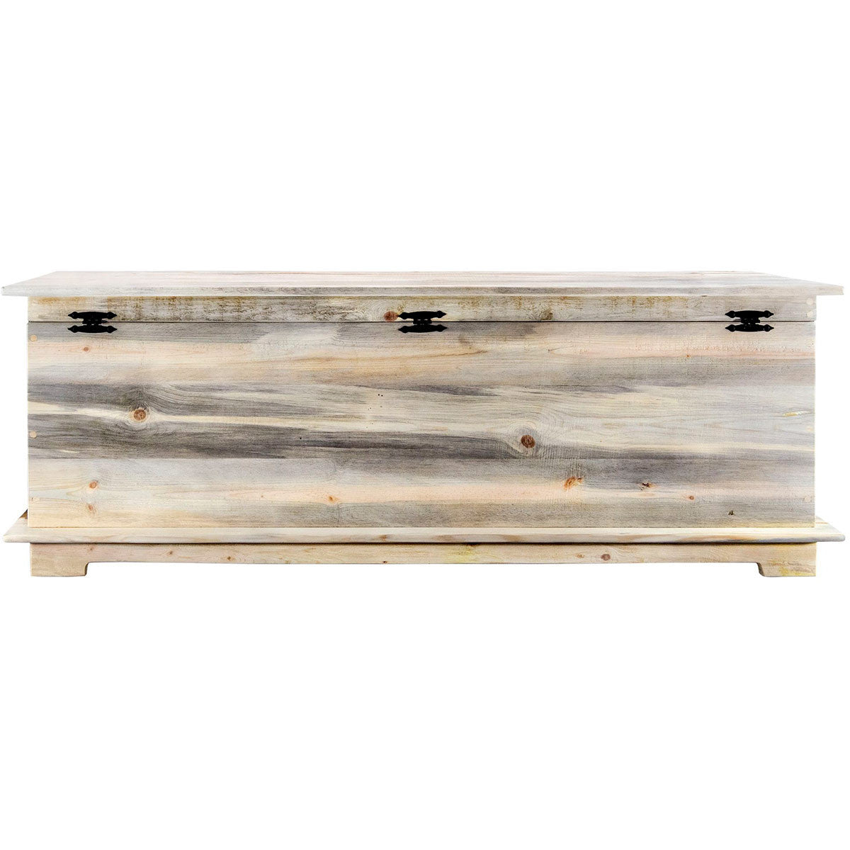 Lima Sawn 4 Foot Blanket Chest - Clear Lacquer