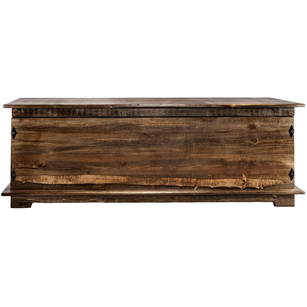 Lima Sawn 4 Foot Blanket Chest - Provincial Stain