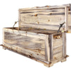 Lima Live Edge 5 Foot Blanket Chest - Clear Lacquer