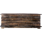 Lima Sawn 5 Foot Blanket Chest - Jacobean Stain