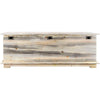 Lima Sawn 5 Foot Blanket Chest - Clear Lacquer