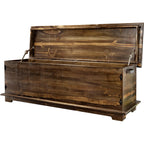 Lima Sawn 5 Foot Blanket Chest - Provincial Stain