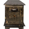 Lima Live Edge 6 Foot Blanket Chest - Jacobean Stain