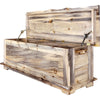 Lima Live Edge 6 Foot Blanket Chest - Clear Lacquer