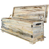 Lima Sawn 6 Foot Blanket Chest - Clear Lacquer
