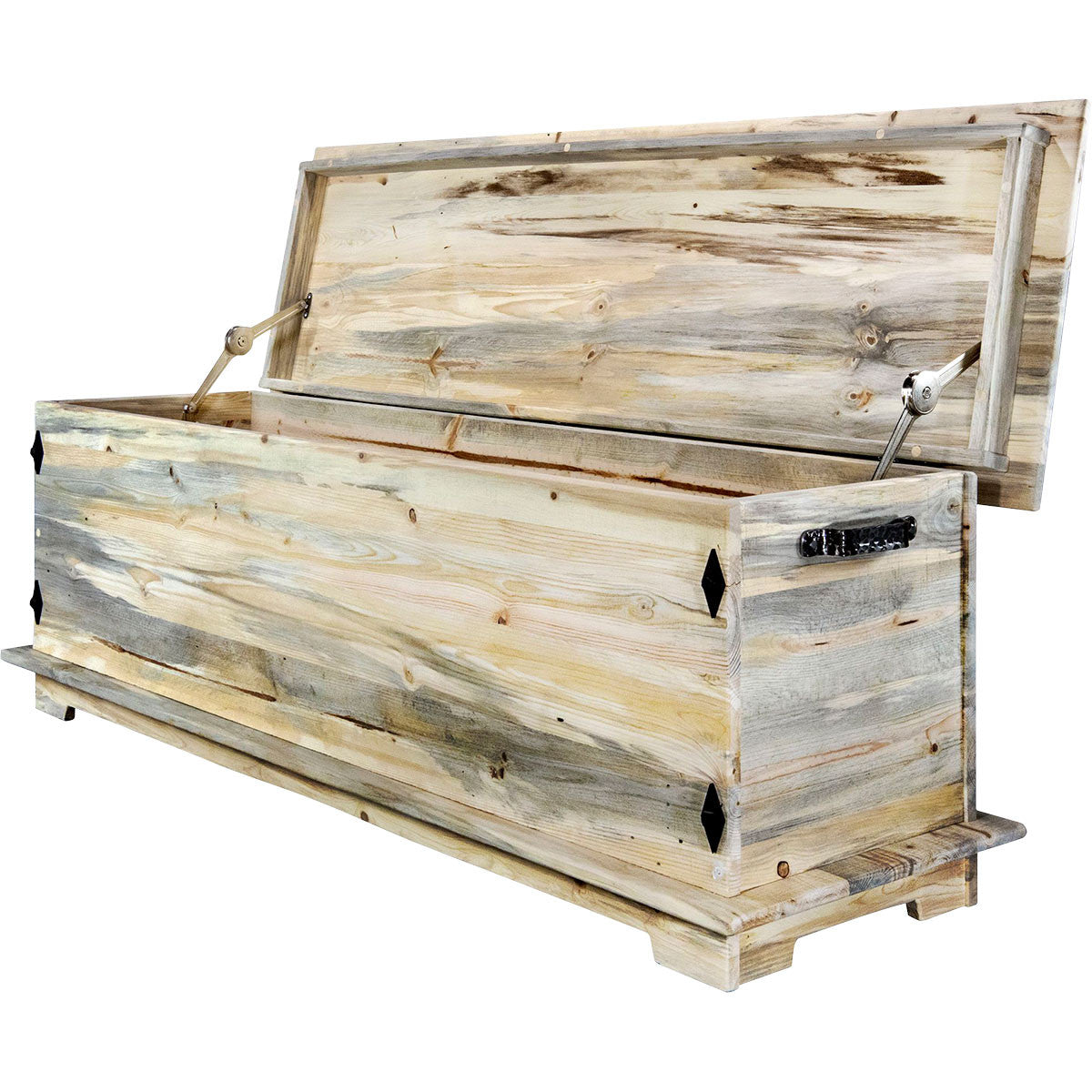 Lima Sawn 6 Foot Blanket Chest - Clear Lacquer