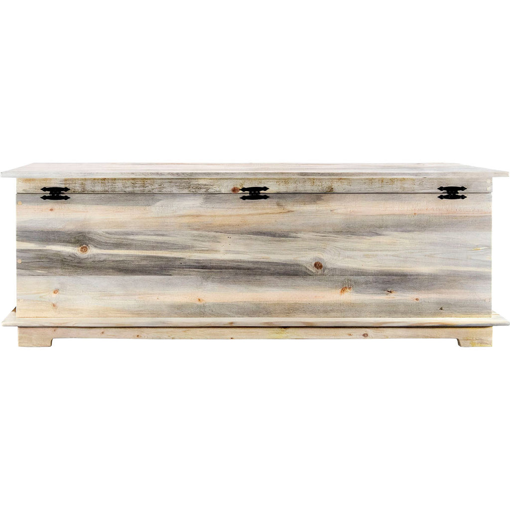 Lima Sawn 6 Foot Blanket Chest - Clear Lacquer