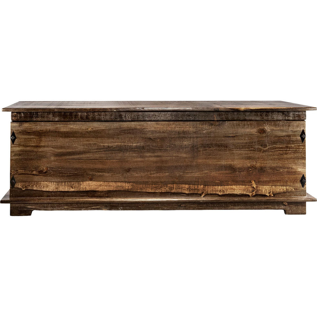 Lima Sawn 6 Foot Blanket Chest - Provincial Stain