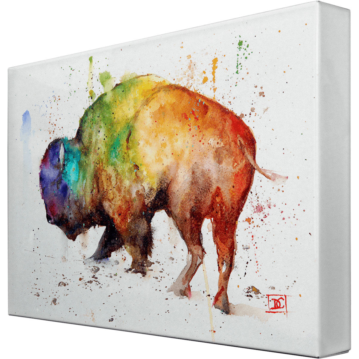 Buffalo Loco Metal Box Wall Art