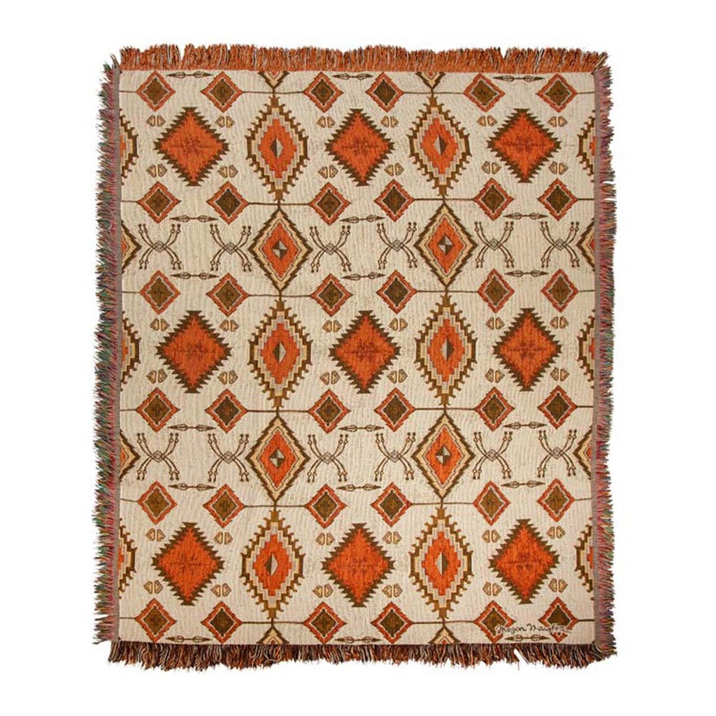 Cultural Heritage Tapestry Throw