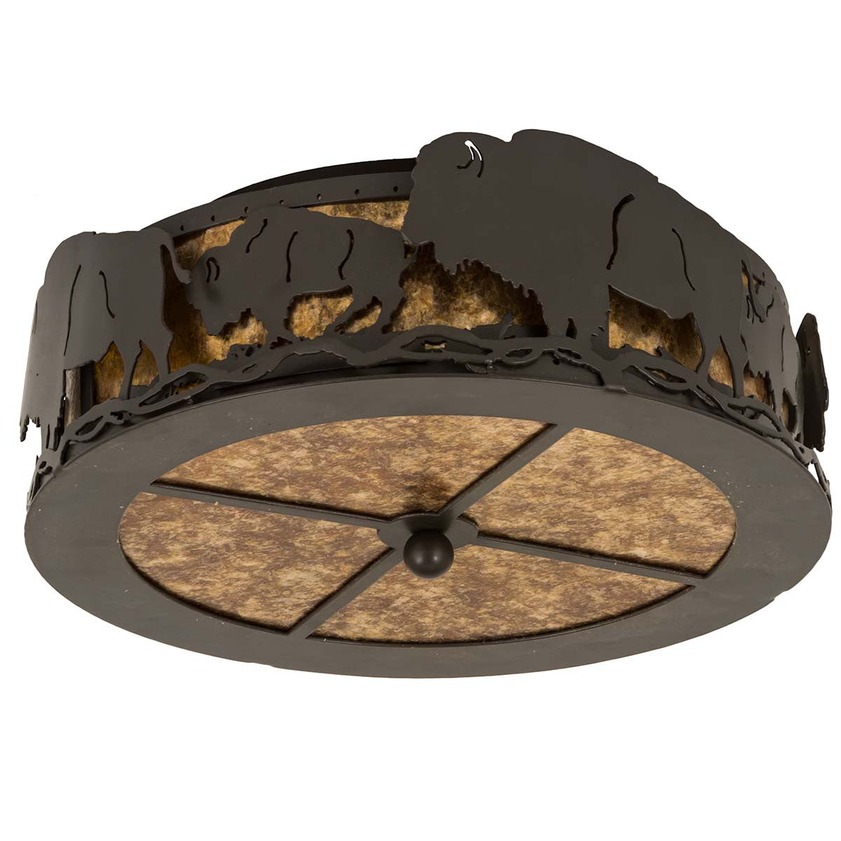 Bison Flush Mount Ceiling Light
