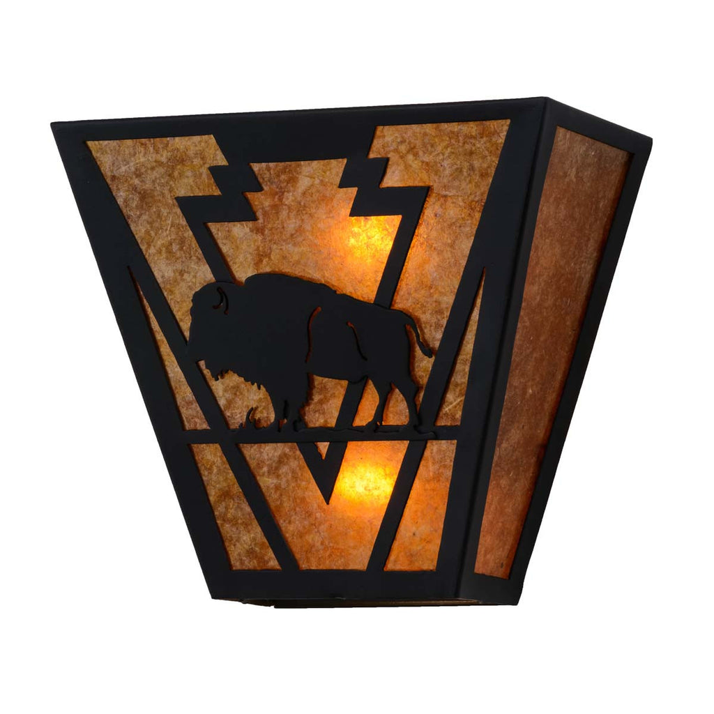 Mighty Bison Wall Sconce