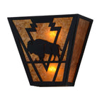 Mighty Bison Wall Sconce