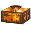 Arrowhead Flush Mount Ceiling Light