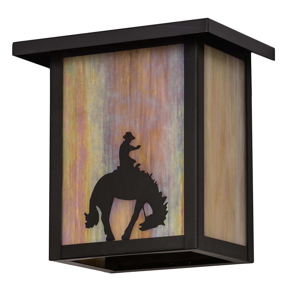 Bucking Bronco Wall Sconce