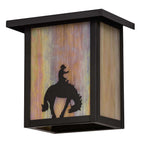 Bucking Bronco Wall Sconce