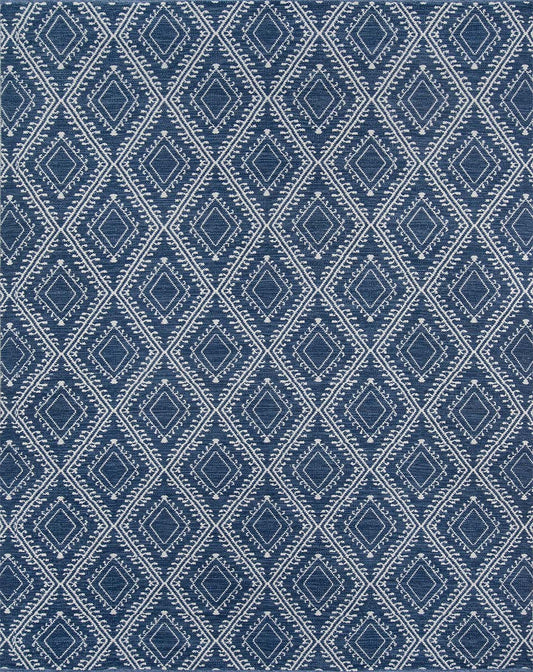 Navy Blue Western Indoor/Outdoor Rug Collection