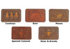 Tooled Leather Bench
