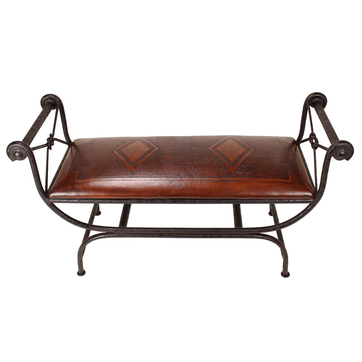 Coronado Double Vanity Bench - Diamond Brown