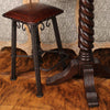 Running Horses Iron Barstool