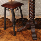 Running Horses Iron Barstool