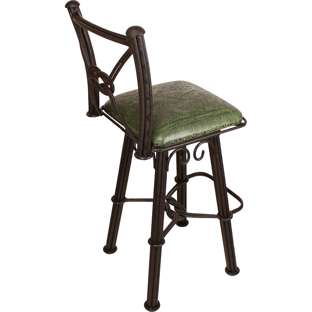 Coronado Swivel Counter Stool - Colonial Sage Green