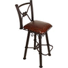 Coronado Swivel Counter Stool - Classic Antique Brown