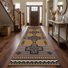 Arrow Path Gold Rug - 2 x 8